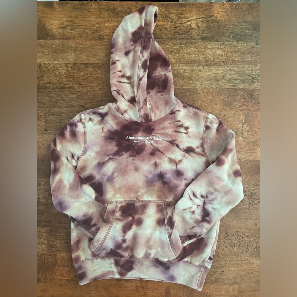 ABERCROMBIE & FITCH | Abercrombie Kids Tie Dye Hooded Sweatshirt Size 11/12
